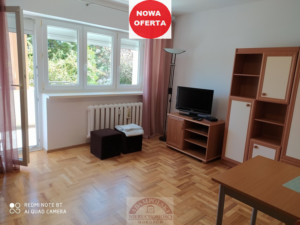 Mieszkanie Wynajem Warszawa Mokotów Bartoszka, Kawalerka, zielone otoczenie